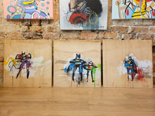 Load image into Gallery viewer, Triptych Superhero

