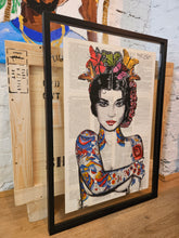 Load image into Gallery viewer, The Queen Butterfly (Framed)