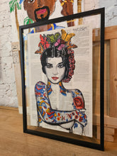 Load image into Gallery viewer, The Queen Butterfly (Framed)