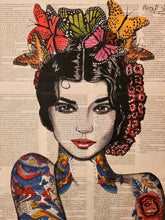 Load image into Gallery viewer, The Queen Butterfly (Framed)