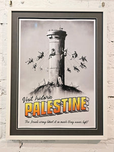 Palestine Poster by The Walled Off Hotel (Framed)