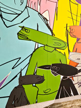 Load image into Gallery viewer, Futura "Characterization" Poster (Signed) ** DAMAGED