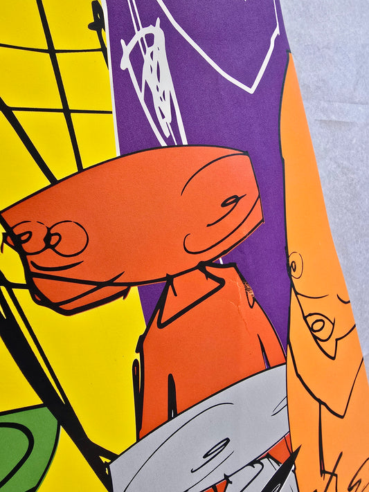 Futura "Characterization" Poster (Signed) ** DAMAGED