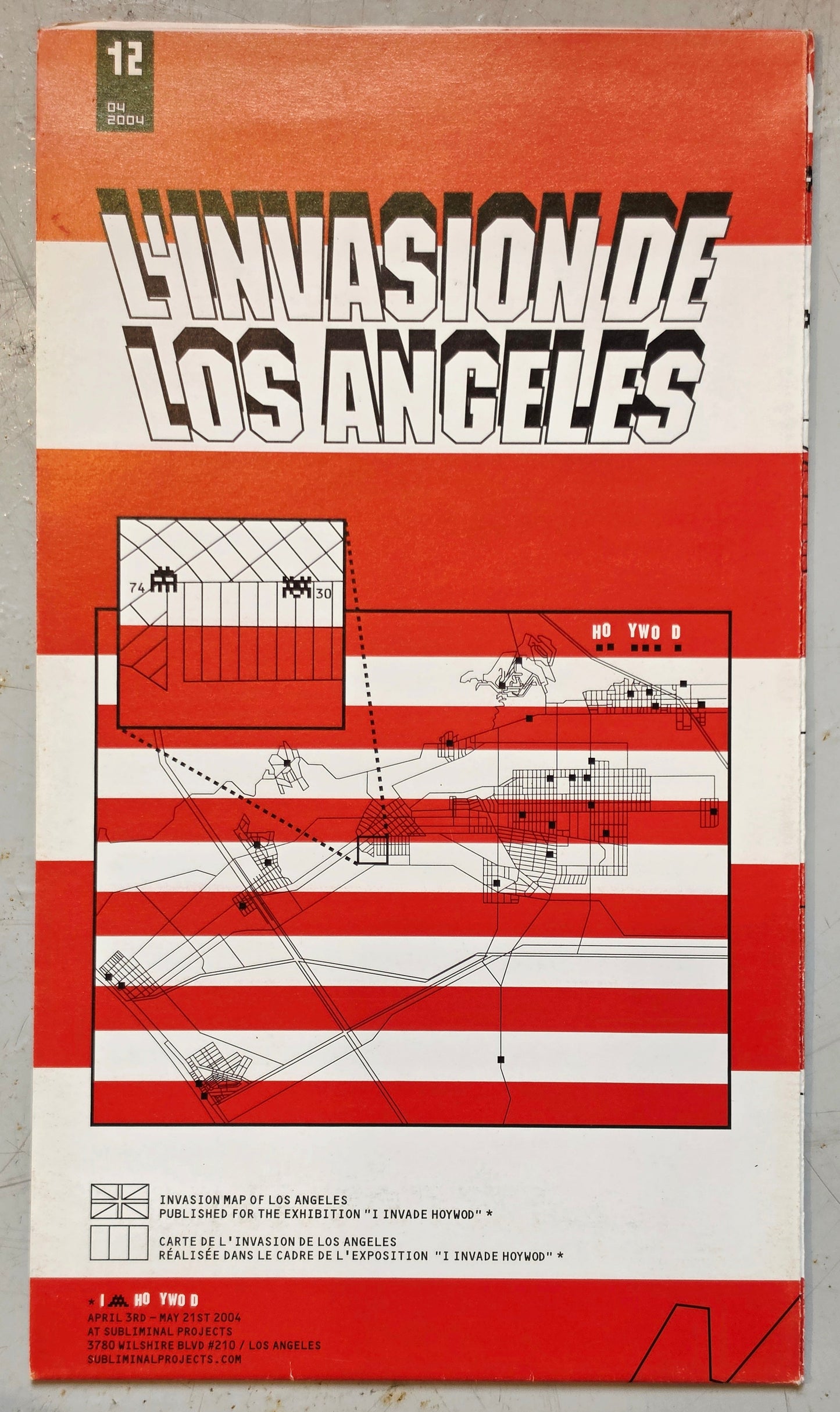 Map Invasion of Los Angeles