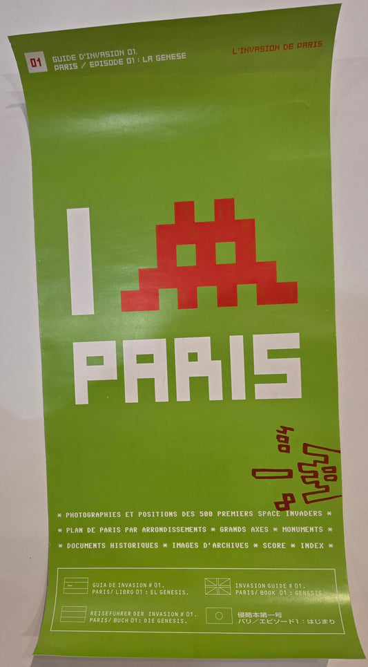 L'invasion De Paris Poster (Signed)