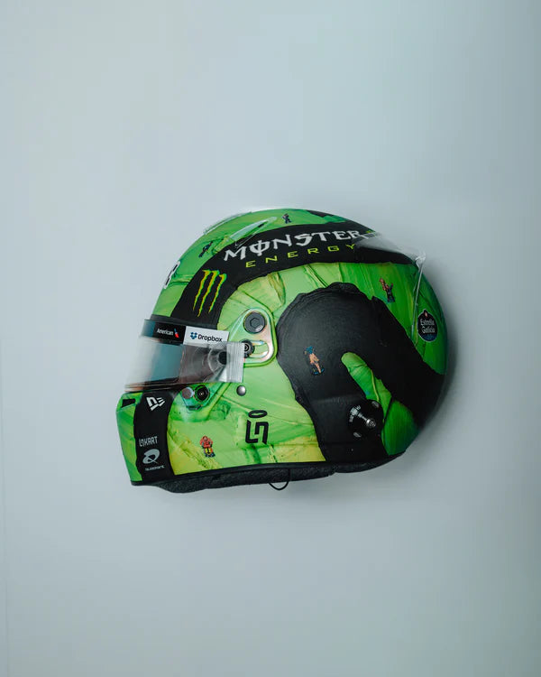 Lando Norris x Werner Bronkhorst Helmet (scale 1:2)