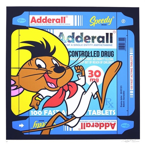 Speedy on Adderall (Silver Marble)
