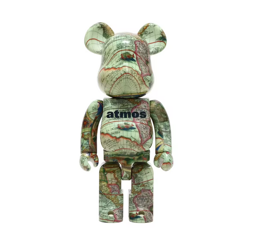 Be@rbrick 100% & 400% Set atmos AGED MAP