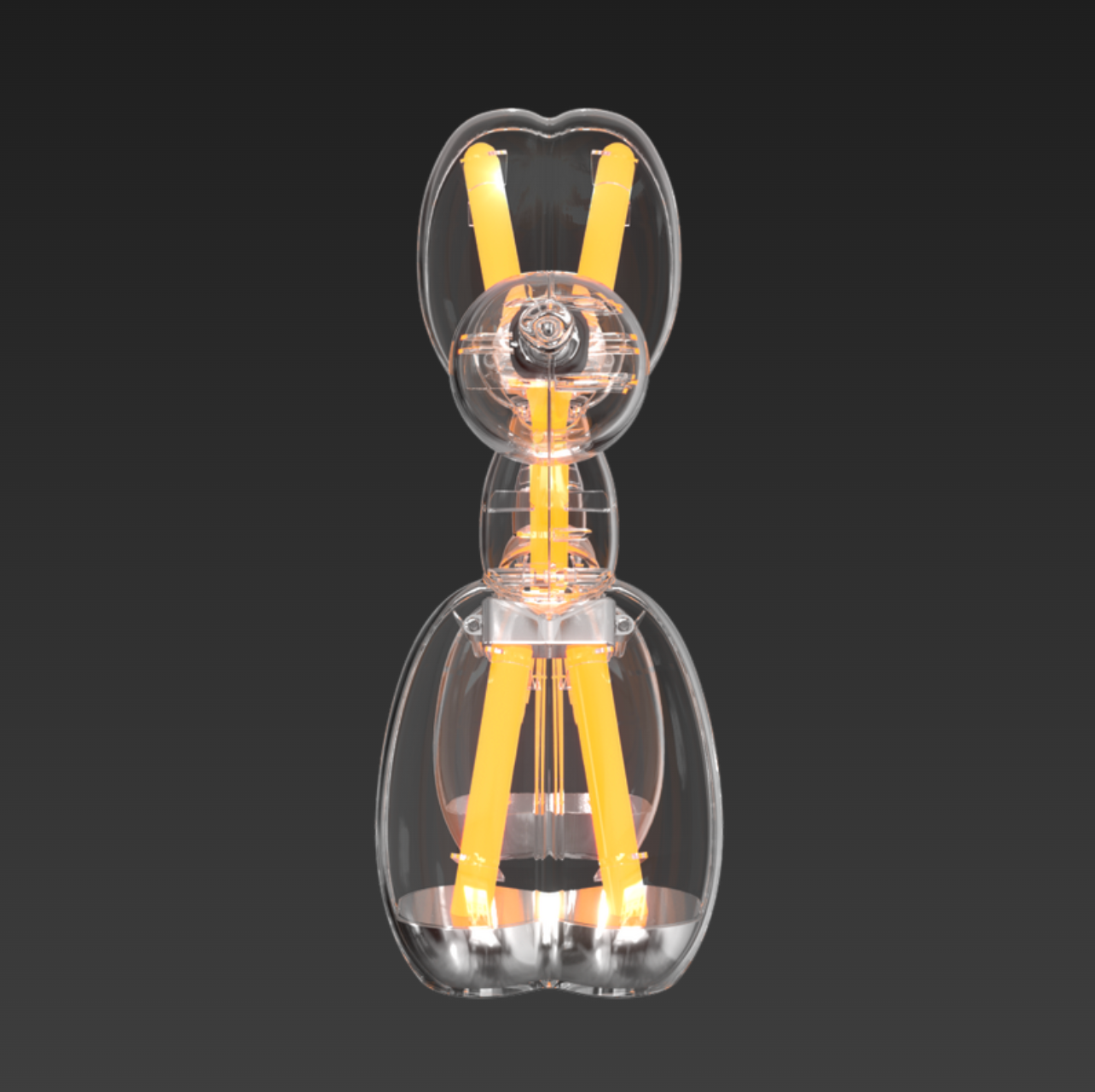 Balloon Dog Lamp by Jeff Koons x Lexon