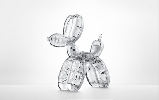 PRE-ORDER - WHITE Balloon Dog Speaker by Jeff Koons x Lexon (Chromatic Collection)
