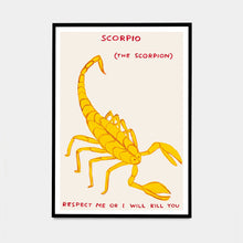 Load image into Gallery viewer, Signs Of The Zodiac - Scorpio