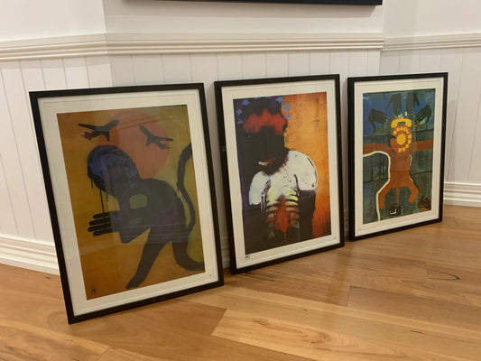 In The Lab (framed)