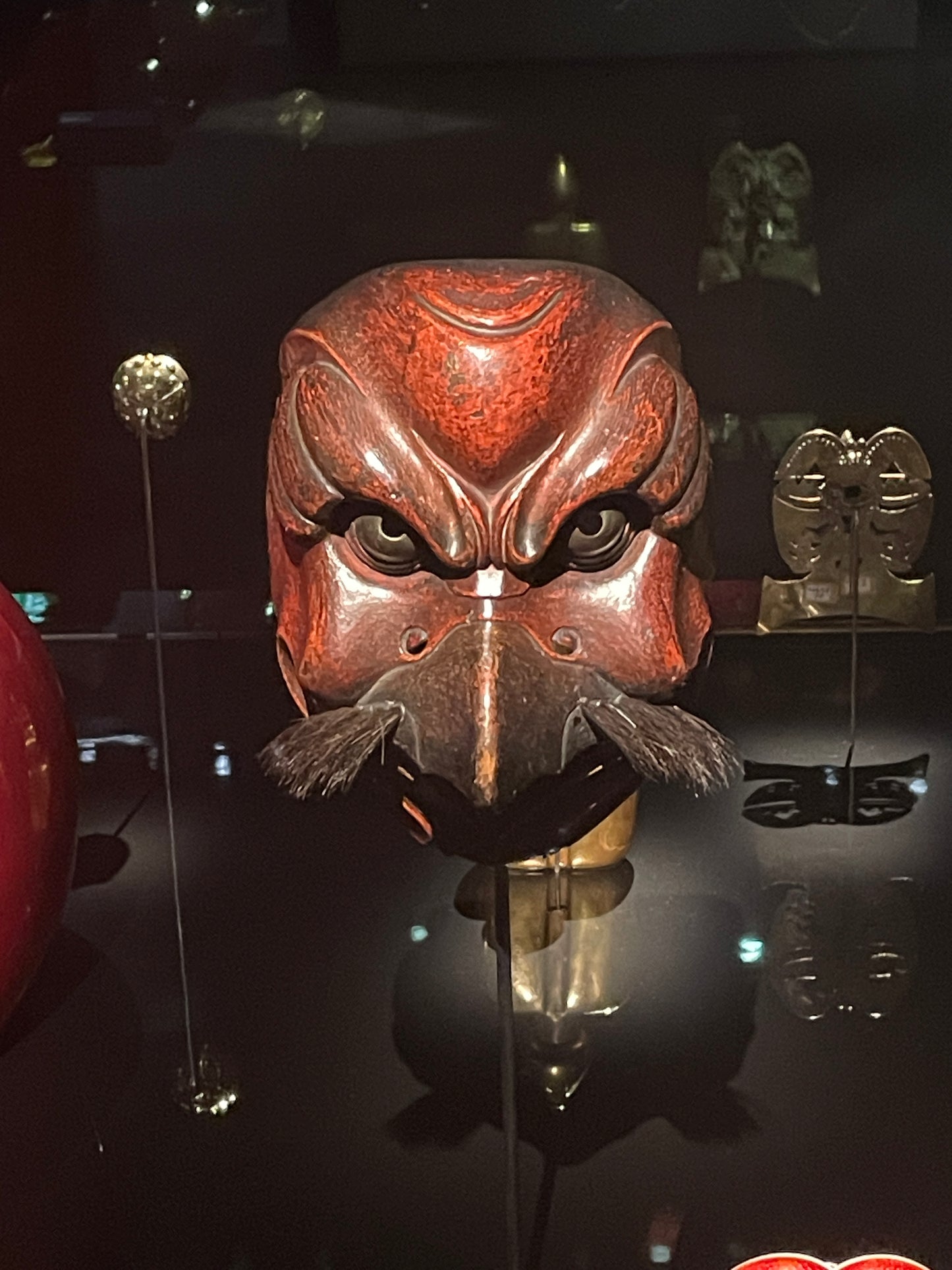 Kyögen tobi theatre mask