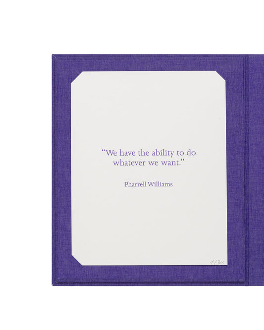 Pharrell-isms Box Set with Print (signed)