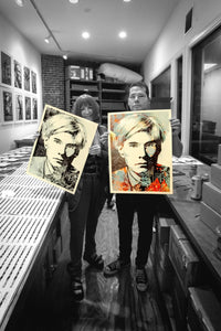 Warhol Collage (Silver)
