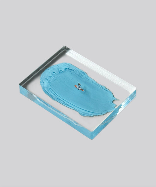 Print in acrylic block