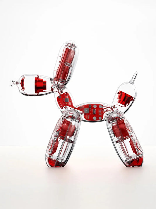 PRE-ORDER - RED Balloon Dog Speaker by Jeff Koons x Lexon (Chromatic Collection)