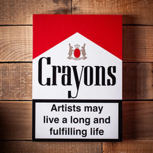 Load image into Gallery viewer, Crayons (Long and fulfilling life)