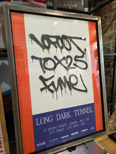 Load image into Gallery viewer, Long Dark Tunnel Show Poster (Framed)