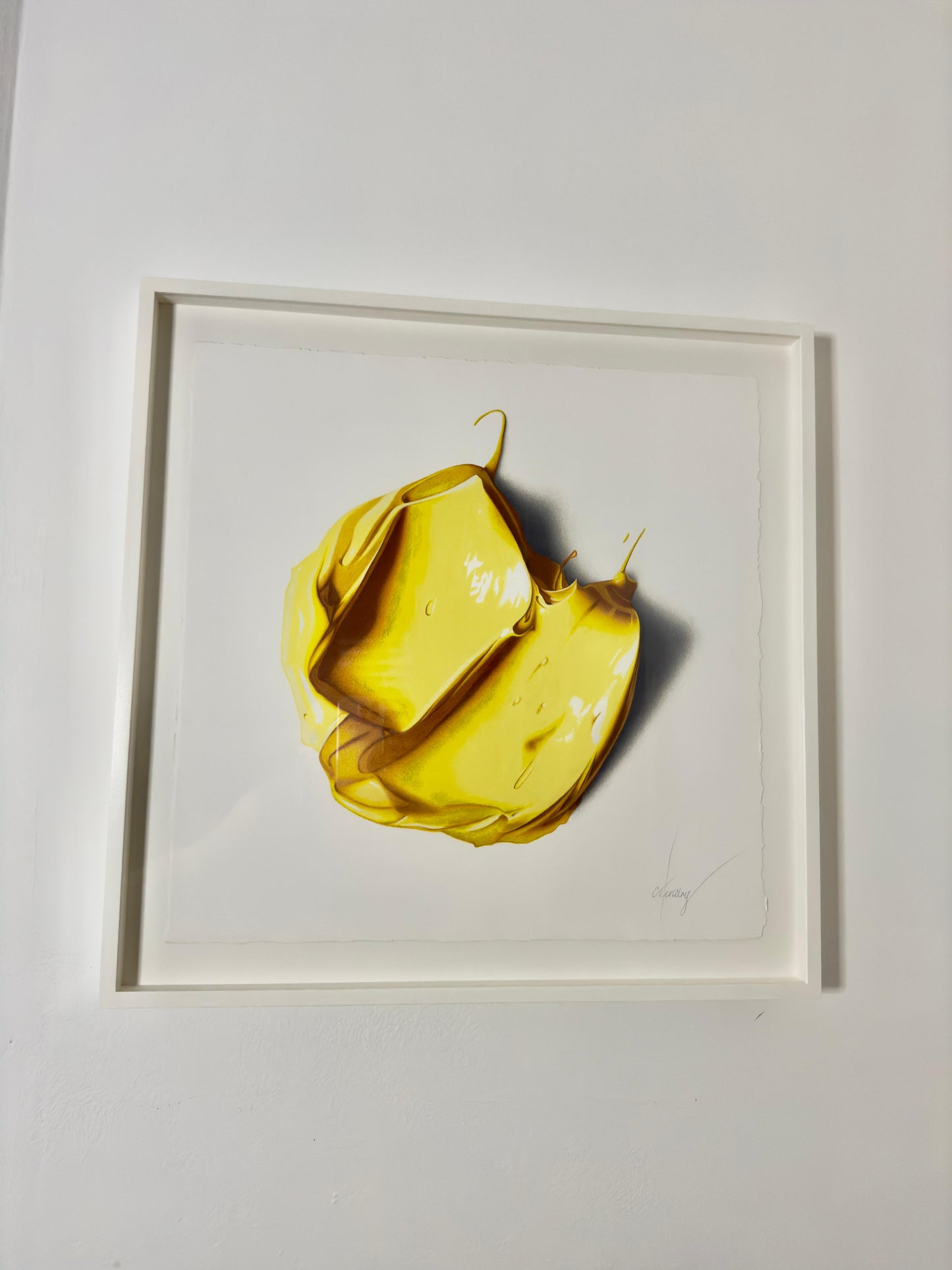 Yellow Paint Swatch