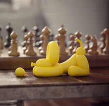 Load image into Gallery viewer, Cute Happy Balloon Dog - Yellow