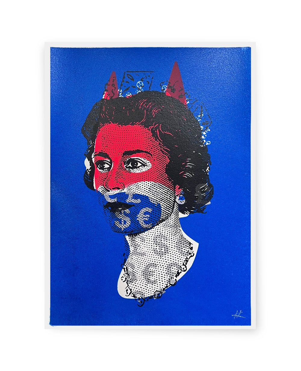 Rich Enough to be Batman - Blue and Red Currency