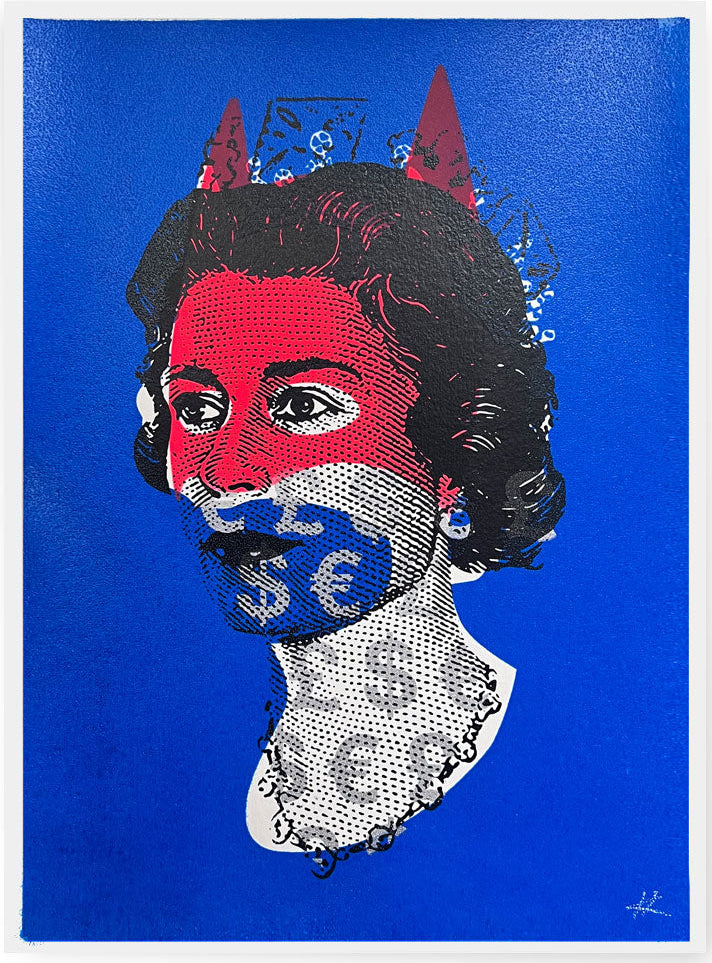 Rich Enough to be Batman - Blue and Red Currency