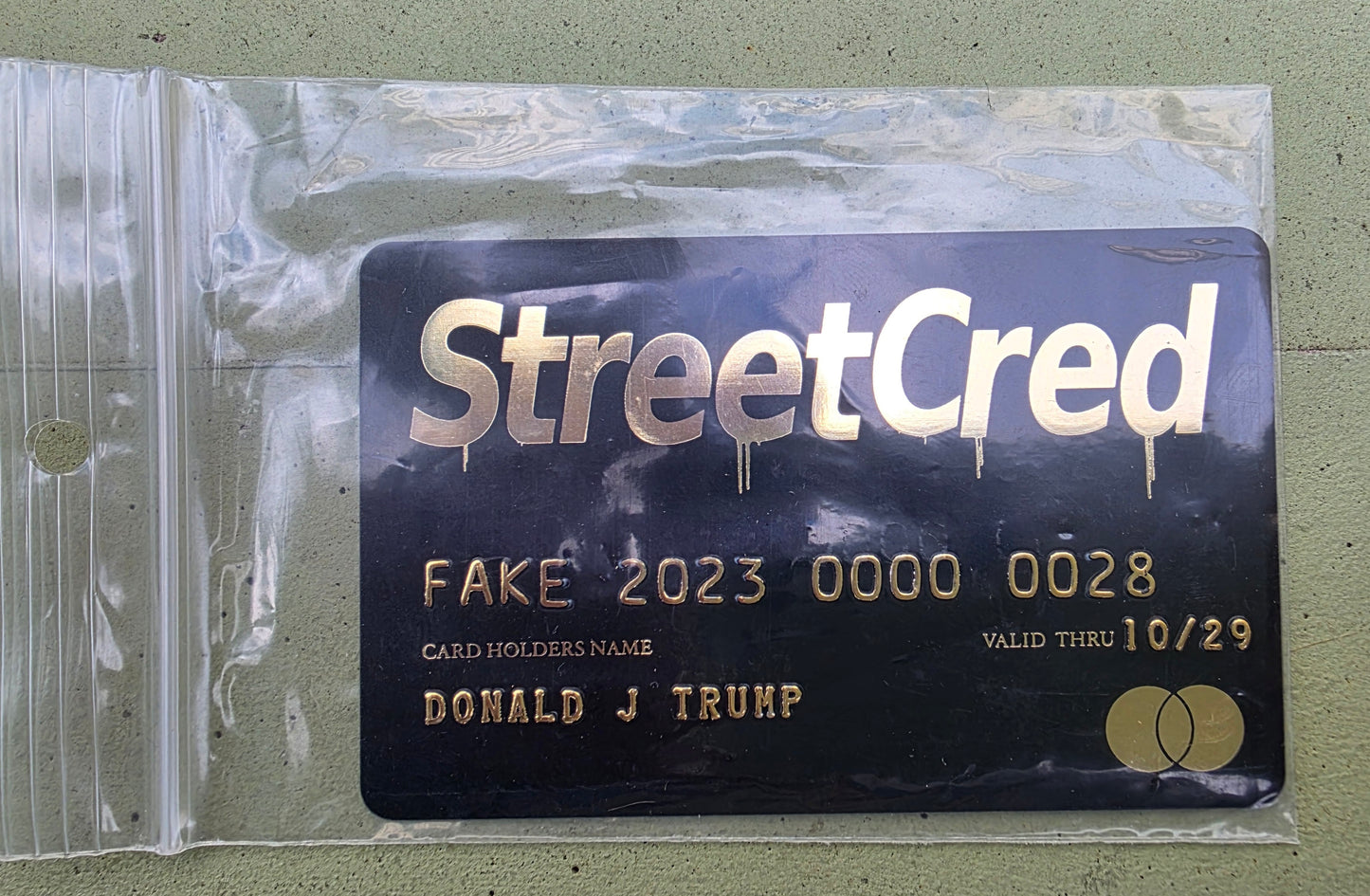 StreetCred Gold Card