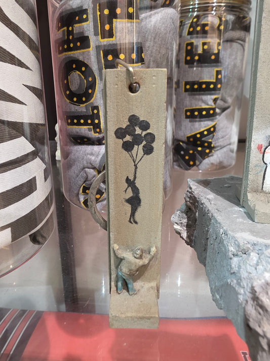 Walled Off Hotel - Girl With Balloons Key Fob + Soap