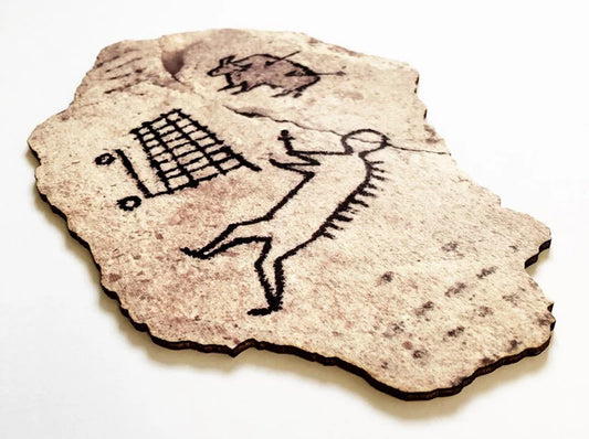 Peckham Rock Wooden Postcard