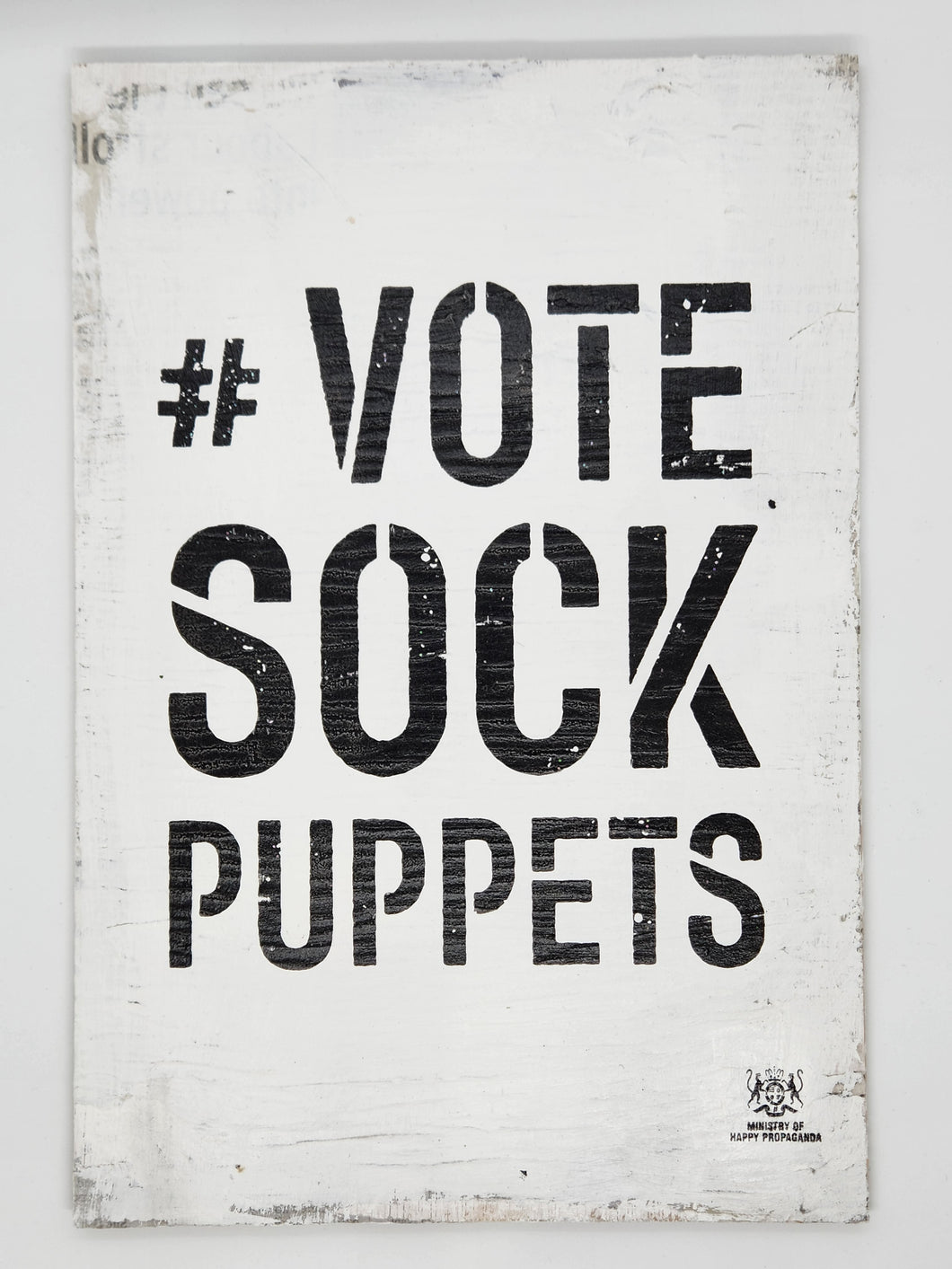 #Vote Sock Puppets (Original)