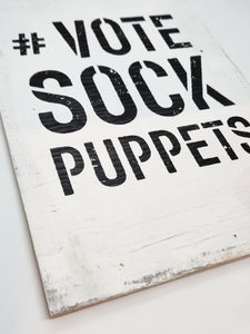#Vote Sock Puppets (Original)
