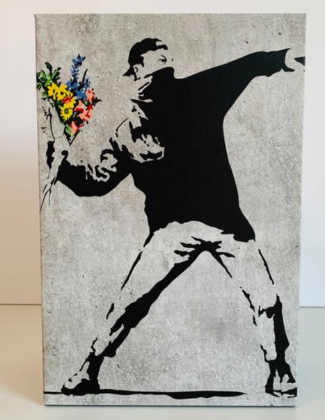 Be@rbrick 100% & 400% Set Banksy Flower Bomber