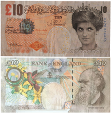 Load image into Gallery viewer, Di-faced Tenner with COA by Lazarides
