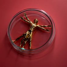 Load image into Gallery viewer, Vitruvian Man (Gold)