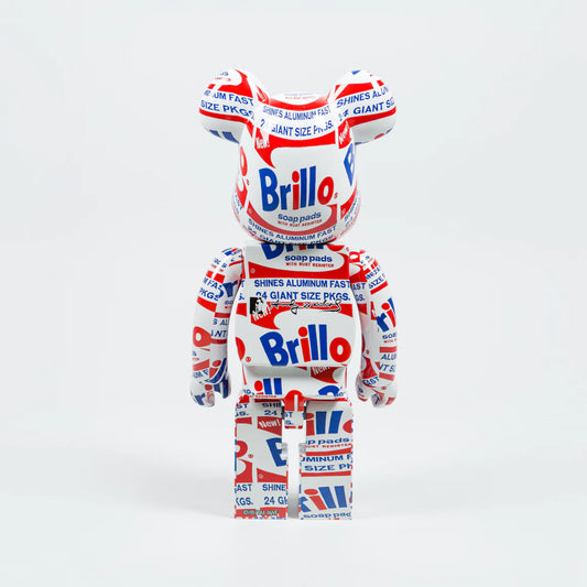 Be@rbrick Andy Warhol Brillo 1000%