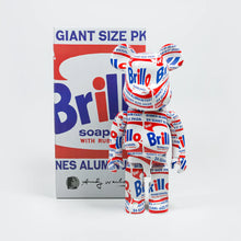 Load image into Gallery viewer, Be@rbrick Andy Warhol Brillo 1000%
