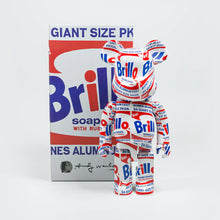 Load image into Gallery viewer, Be@rbrick Andy Warhol Brillo 1000%