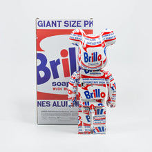 Load image into Gallery viewer, Be@rbrick Andy Warhol Brillo 1000%