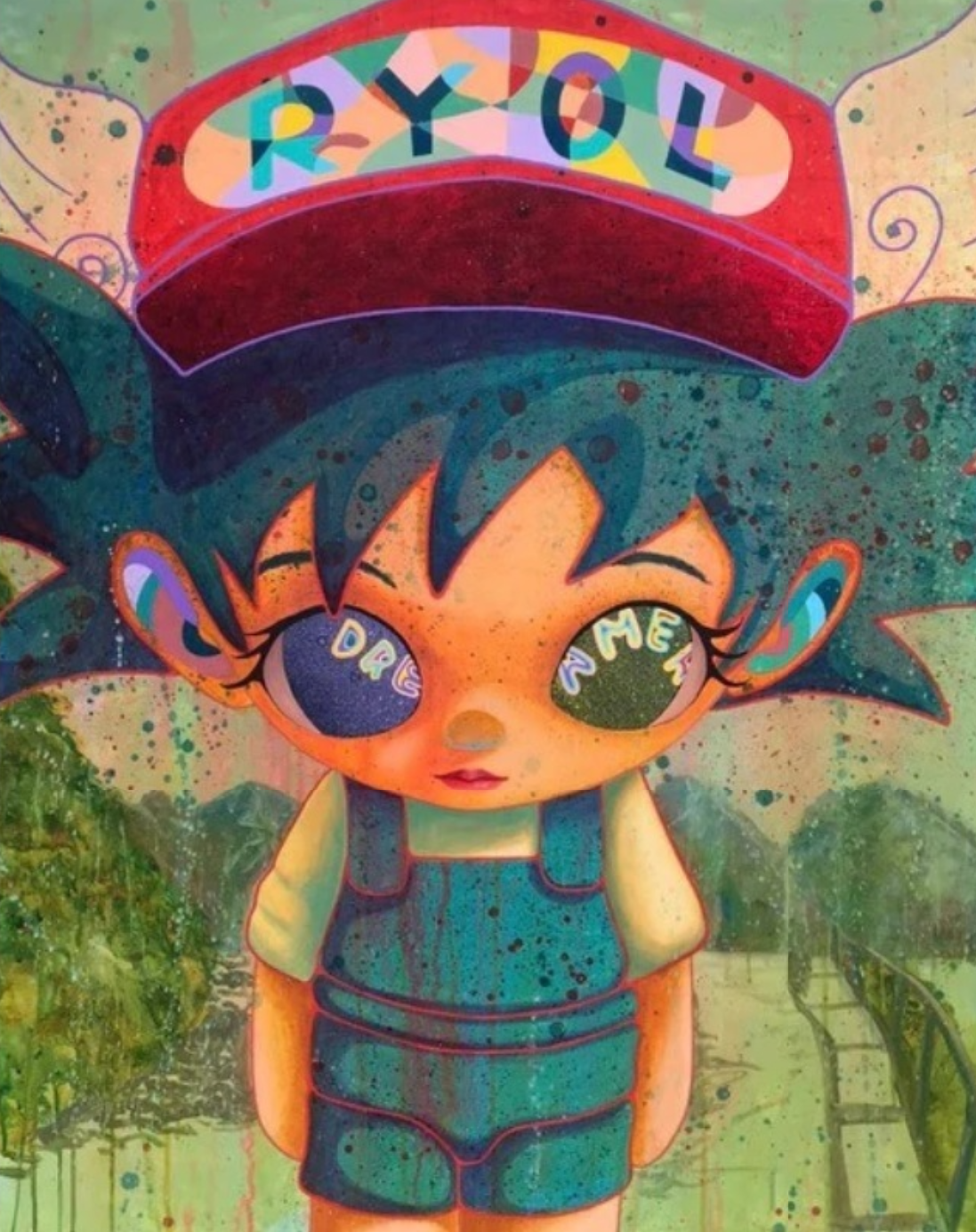 19 Colors Lithography