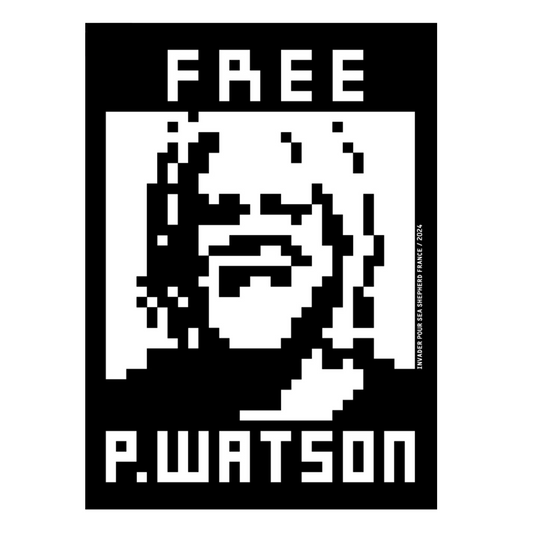 Free Paul Watson x Invader
