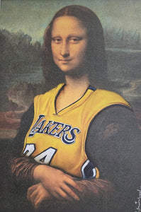 Mona Lisa Lakers (Framed)