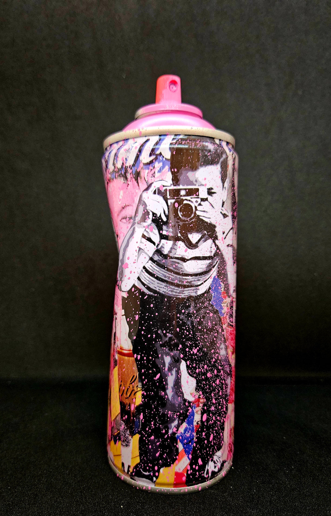 Pink Spray Can