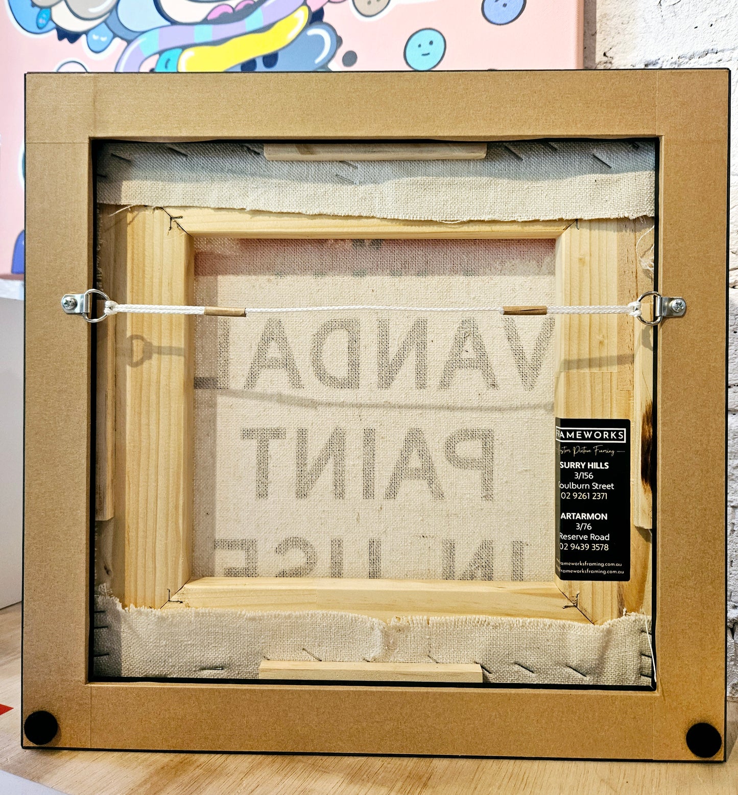 Cut & Run - Tote Bag (Framed)