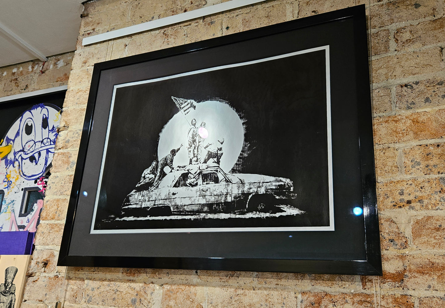 Silver Flag (Framed)