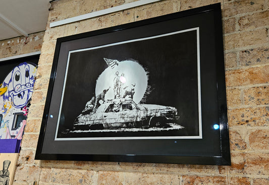 Silver Flag (Framed)