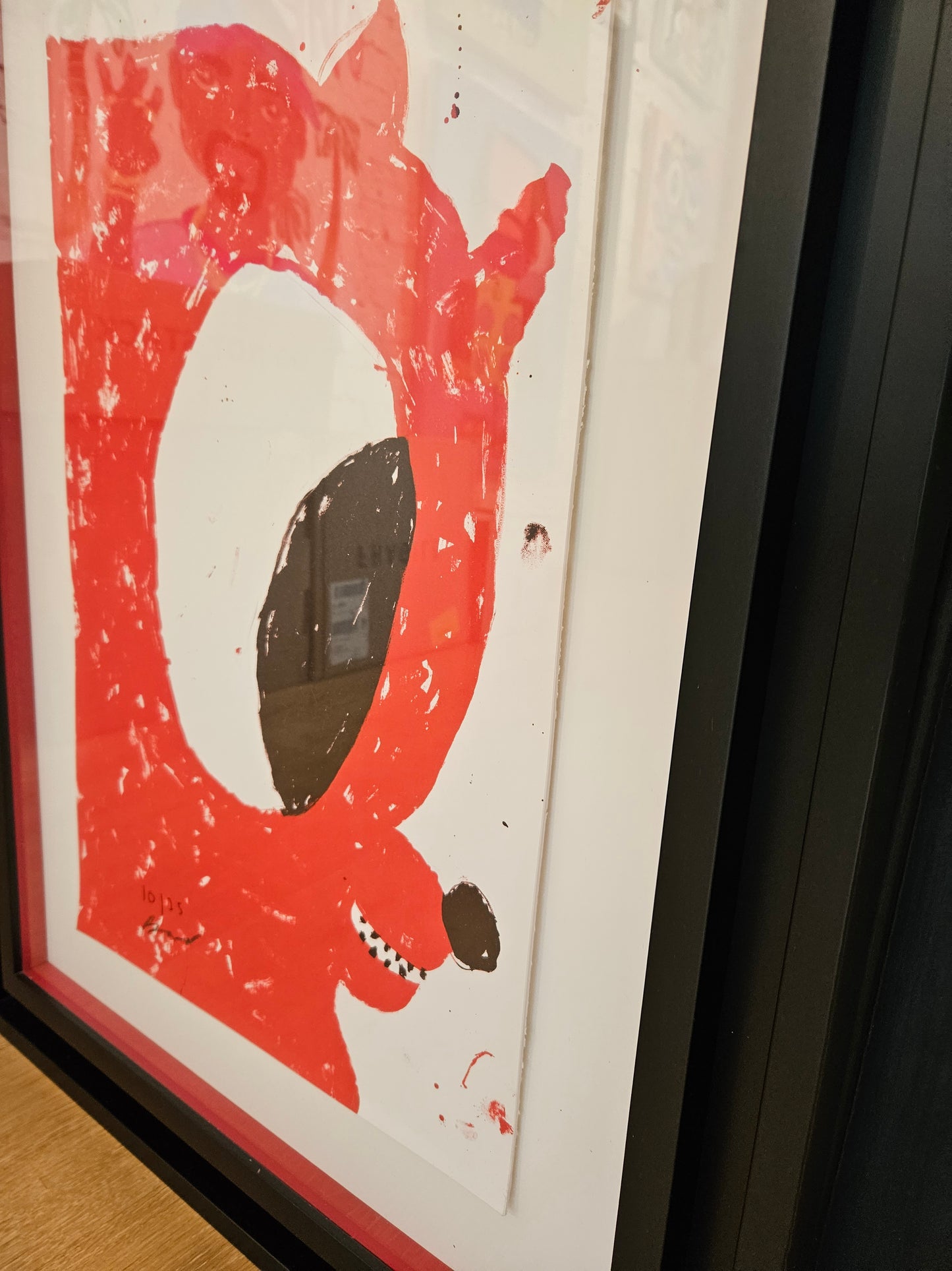 Nicolas - Red (Framed)