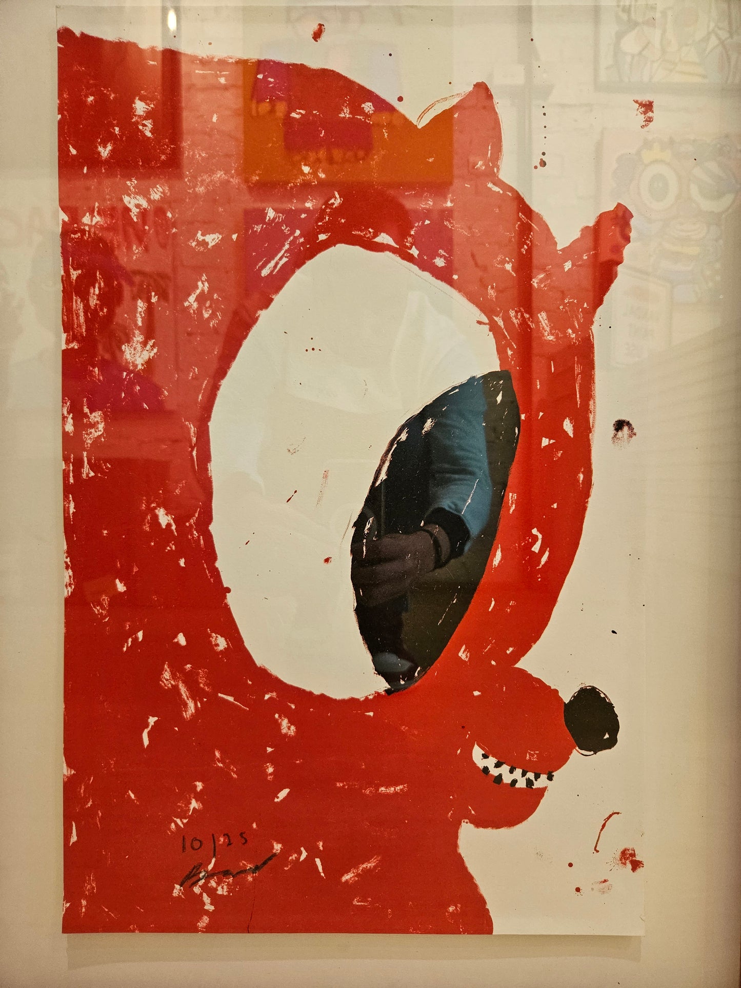 Nicolas - Red (Framed)