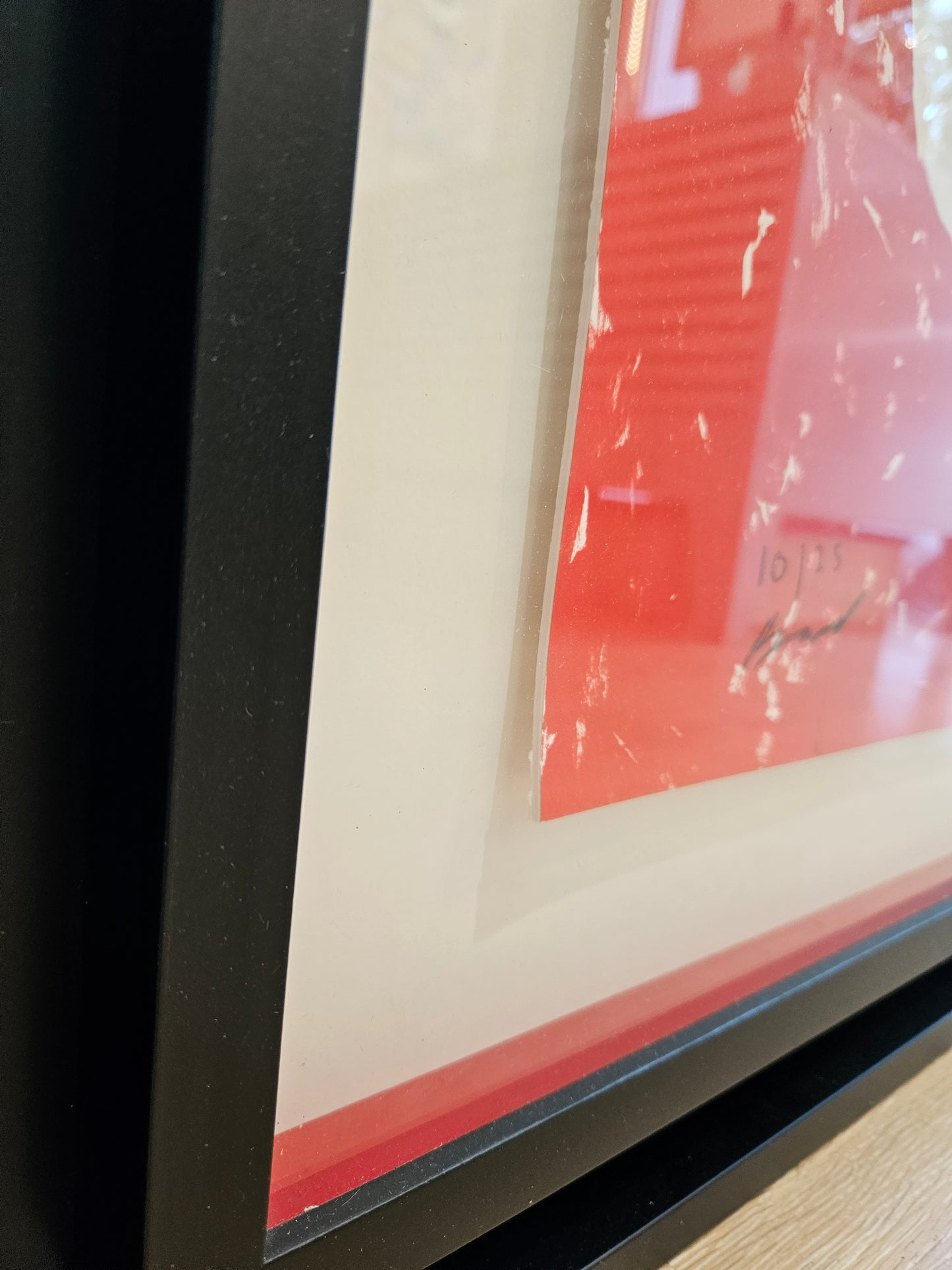 Nicolas - Red (Framed)