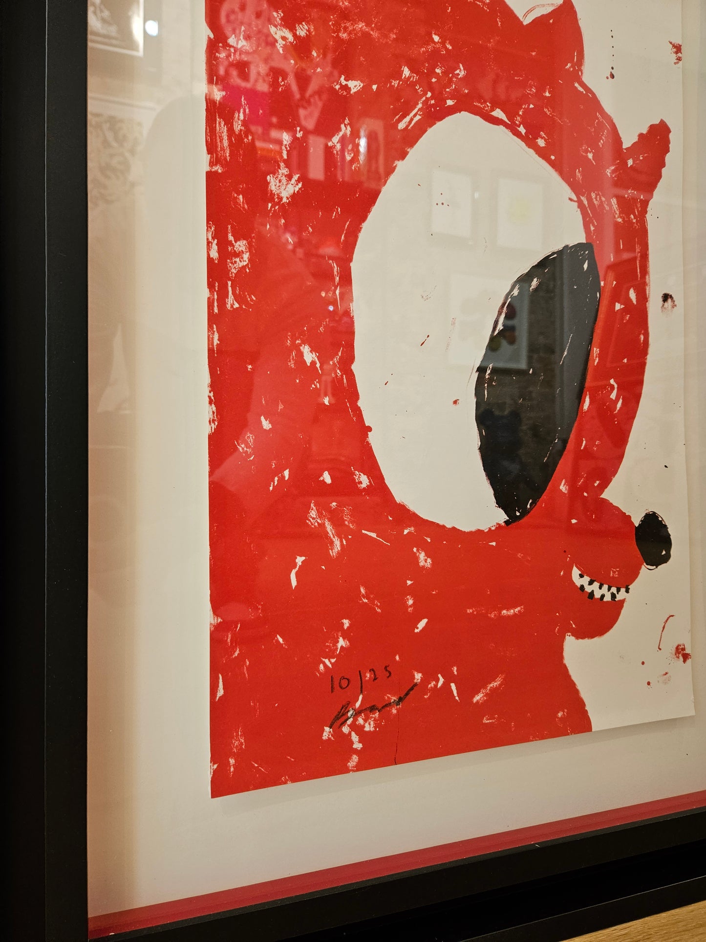 Nicolas - Red (Framed)